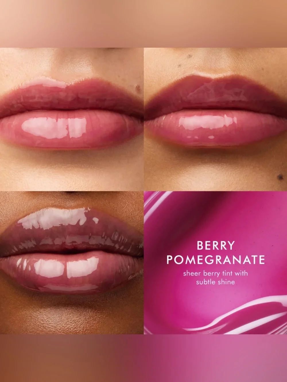 NEW in Box! Moroccanoil Lip Balm Berry Pomegranate 0.5 oz